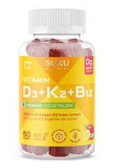 Vitamine D3+K2+B12