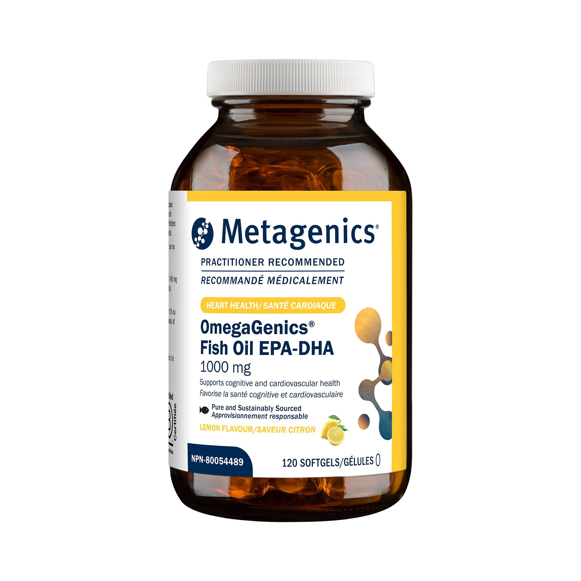 OmegaGenics Fish Oil EPA-DHA 1000mg