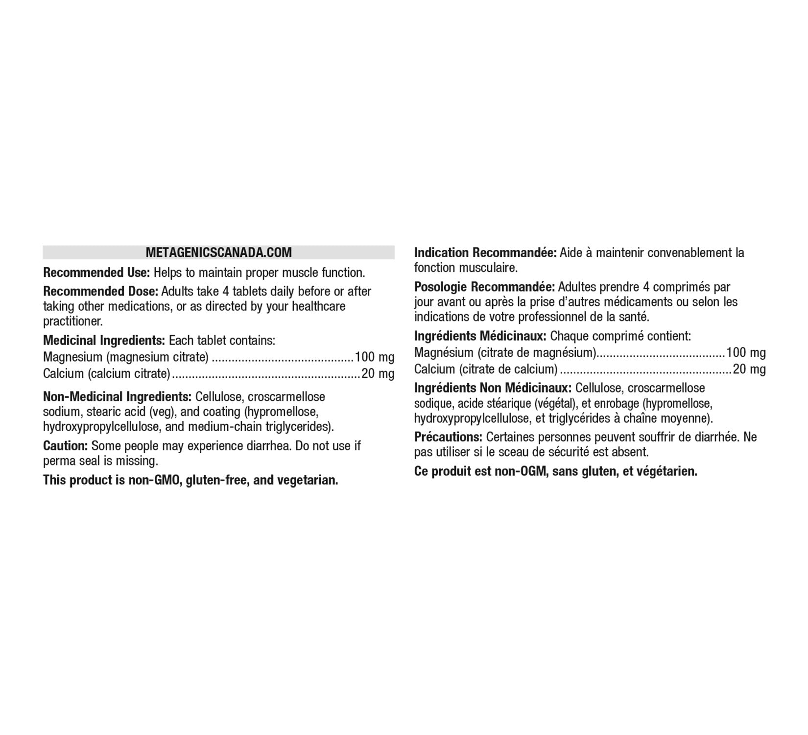 Magnesium Citrate (Anciennement Mag Citrate)