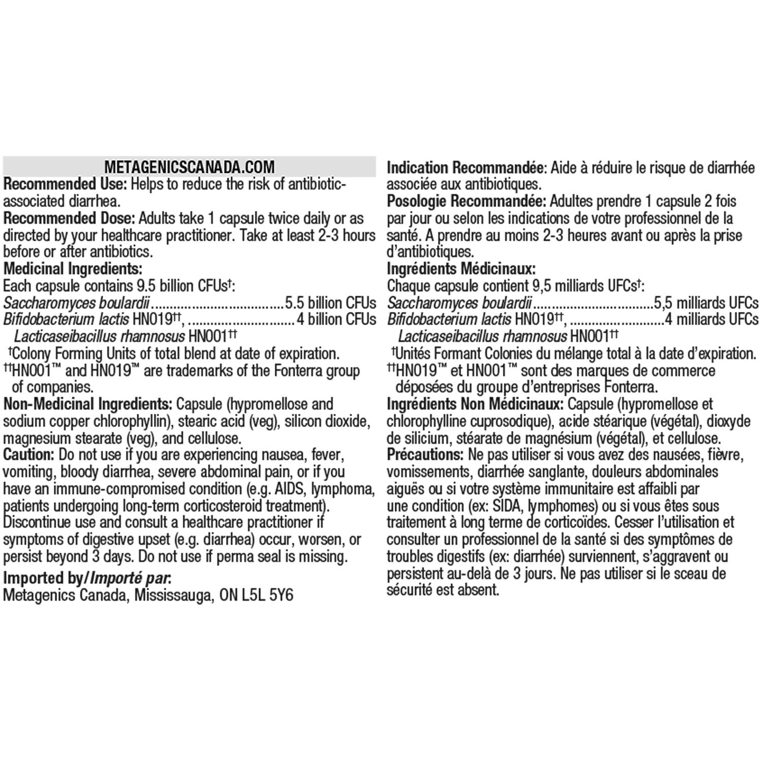 UltraFlora ACUTE CARE Probiotic