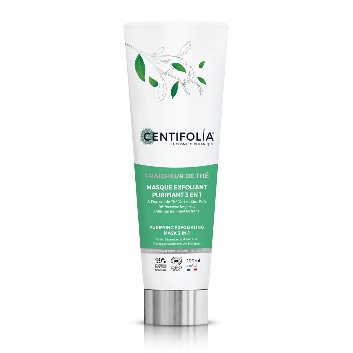 Masque exfoliant purifiant 3-en-1