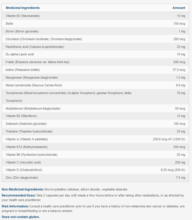 Twice Daily Multi with Boron